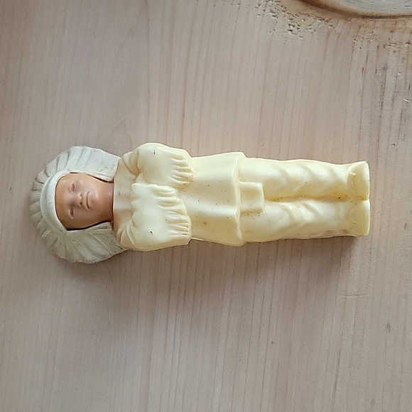 Vintage Hard Plastic Celluloid Indian Chief - Picture 1 of 4